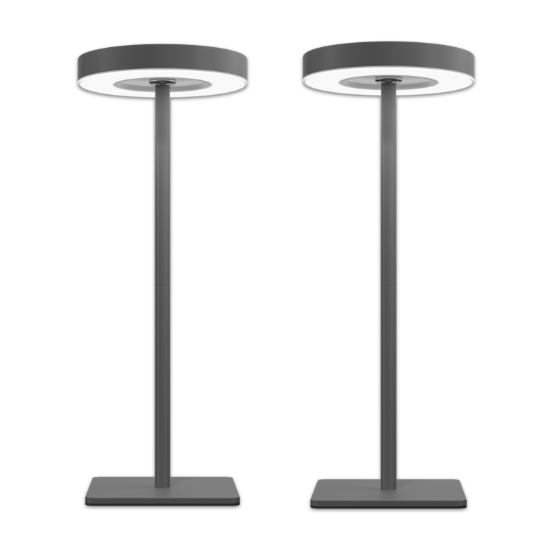 Nook - Stylish Table Lamp (DarkGrey) 2 - Pack