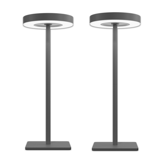 Nook - Stylish Table Lamp (DarkGrey) 2 - Pack