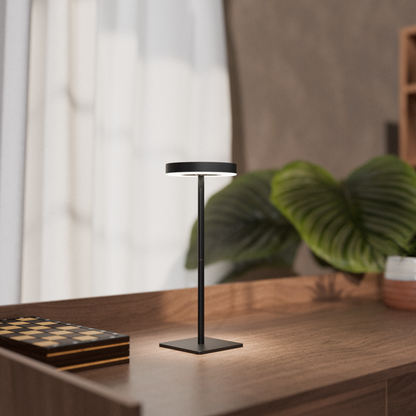 Nook - Stijlvolle tafellamp (zwart)