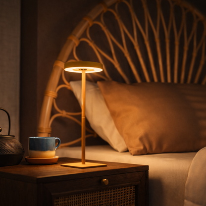 Nook - Stylish Table Lamp (orange)